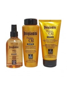 Protoplasmina Prestige Oil Shampoo 300 ml, Maschera 150 ml e olio Nutri Oil 150 ml