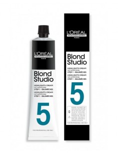 Crema schiarente senza ammoniaca L'Oréal Professionnel Blond Studio Majiméches Step 1 50 ml.