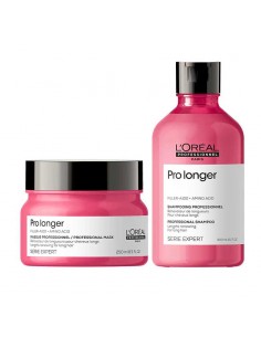 Kit shampoo e maschera per capelli lunghi e assottigliati L’Oréal Kit Pro Longer.